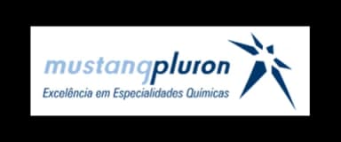 Logo Mustang Pluron — marca parceira da Nova Clean+